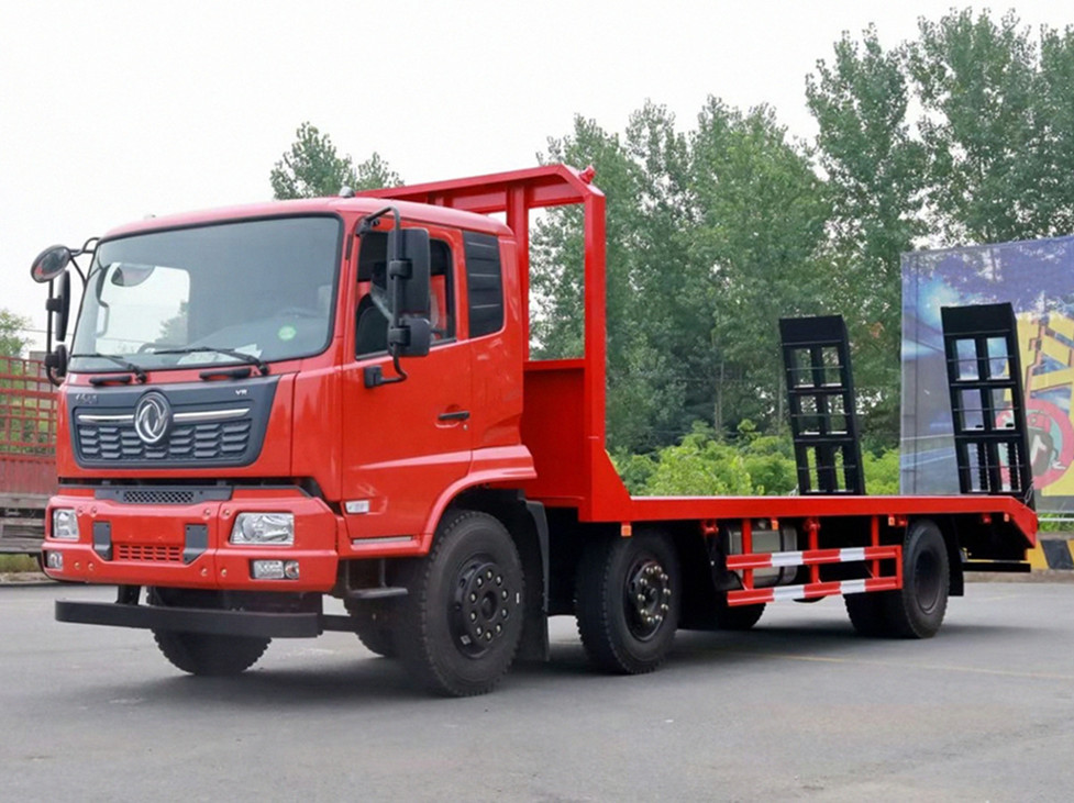 【國六京環(huán)】東風(fēng)天錦VR小三軸平板運(yùn)輸車