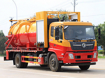 【京環(huán)】東風(fēng)天錦VR清洗吸污車(chē)