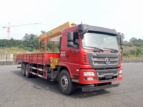 陜汽軒德X6后雙橋隨車(chē)吊